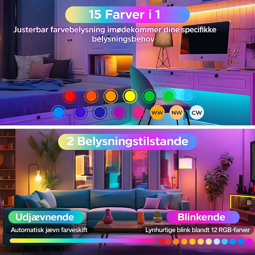 StemningsLys™ - Skab den rette stemning præcis hvor du vil