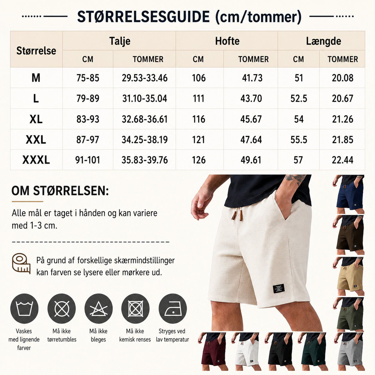 SommerFlex™ – Luftige shorts med komfort hele dagen