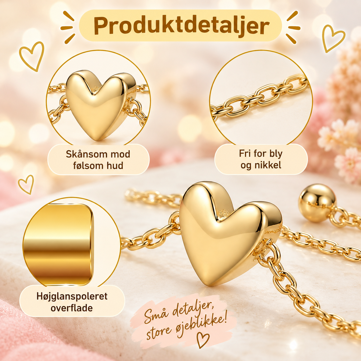 HjerteBånd™ – To matchende armbånd, ét særligt bånd
