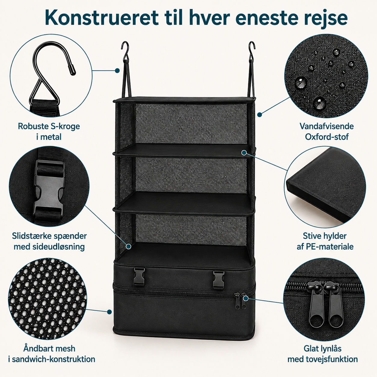 PakKlar™ | Pak ud på få sekunder og hold styr på tøjet