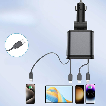 AutoLys™ – 4-i-1 Hurtigoplader med Stjernehimmel
