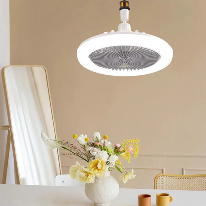 AirLuxe™ Loftvifte med Lys – Kølig komfort med elegant design