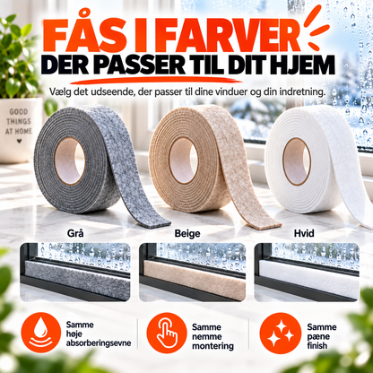 DugStop™ – Absorber kondens fra vinduer og hold vindueskarmen tør