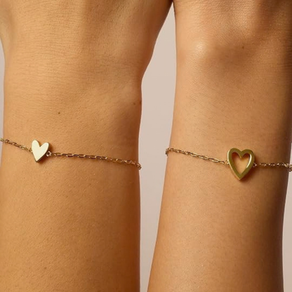 HjerteBånd™ – To matchende armbånd, ét særligt bånd