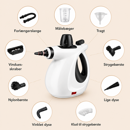 SteamForce™ Håndholdt DampRenser – Kraftfuld rengøring uden kemi