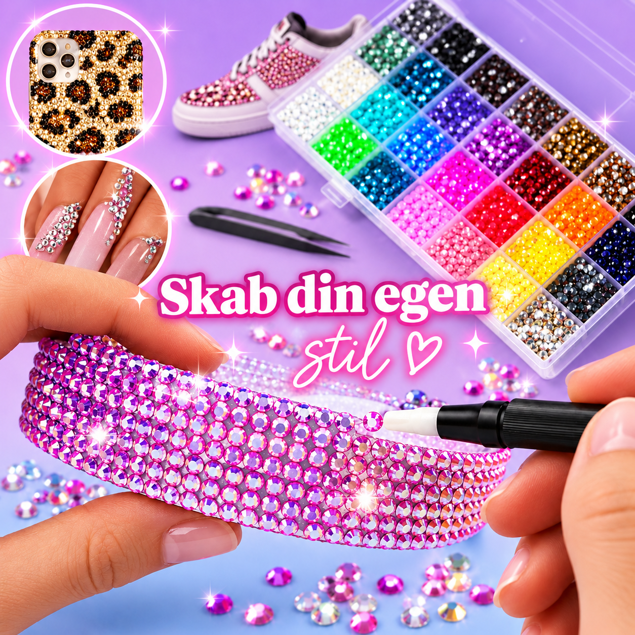 GlimmerKrea™ | Skab, pynt og gør det helt unikt
