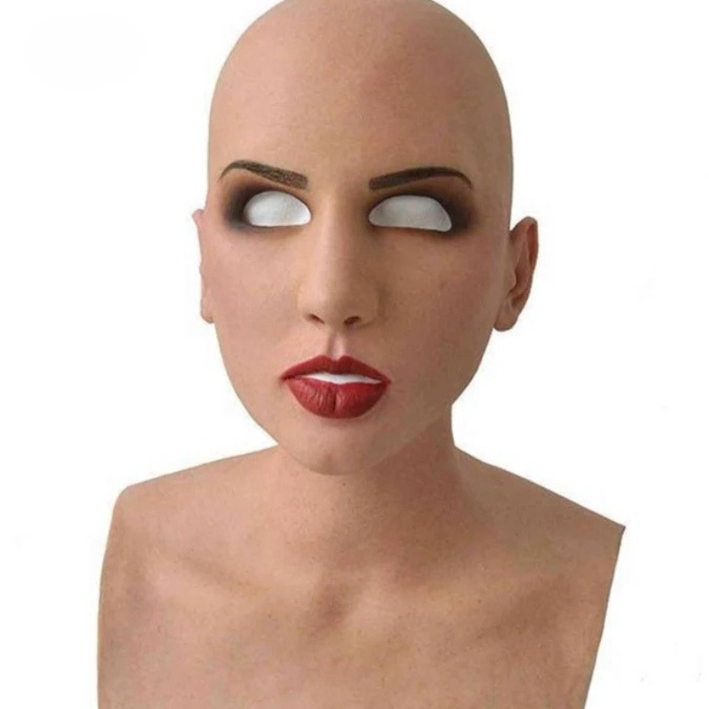 SkrækMaske™ – Et uhyggeligt realistisk look til Halloween