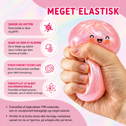 GlitterKlump™ – Den sødeste stressbold lige nu ✨