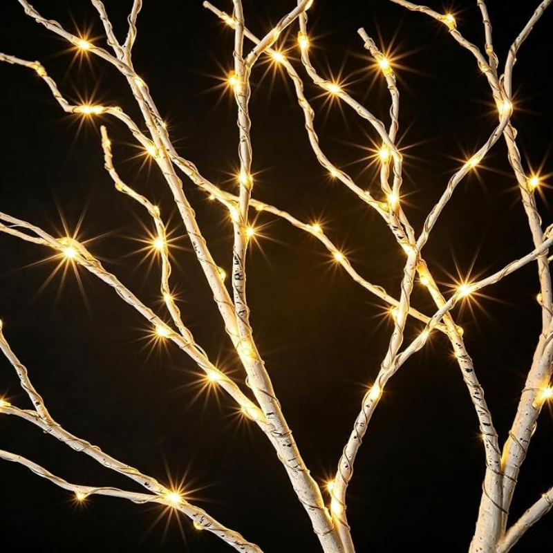 LysGrene™ – Skab en varm og hyggelig stemning med smukke LED-grene