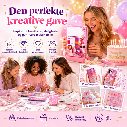 GlimmerKrea™ | Skab, pynt og gør det helt unikt