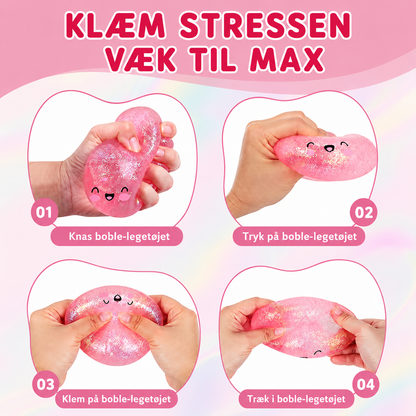 GlitterKlump™ – Den sødeste stressbold lige nu ✨