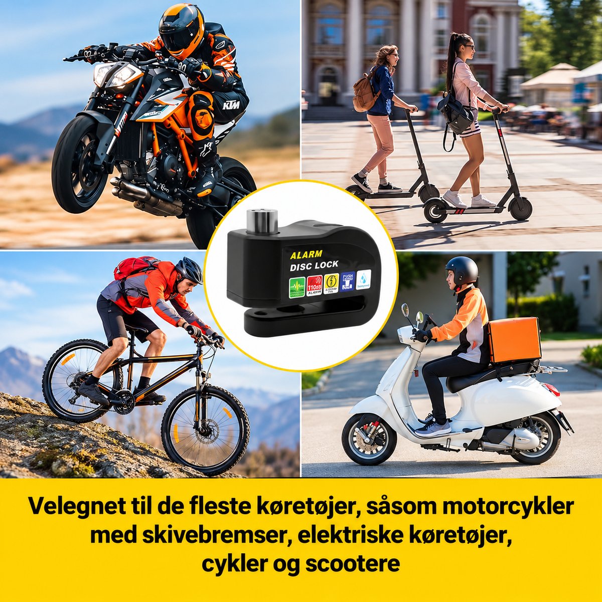 CykelLås™ – Ekstra sikkerhed til din cykel på farten