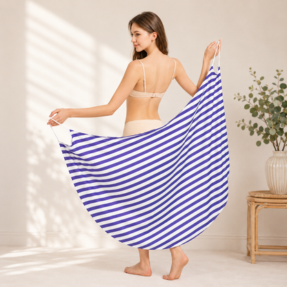 StrandChic™ – Den perfekte sommerkjole over badetøjet