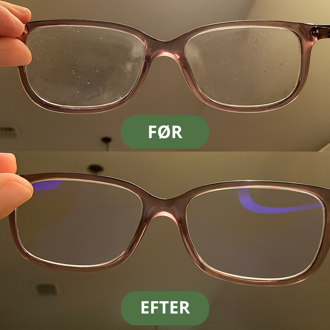 BrilleKlar™ – Krystalklare briller uden striber