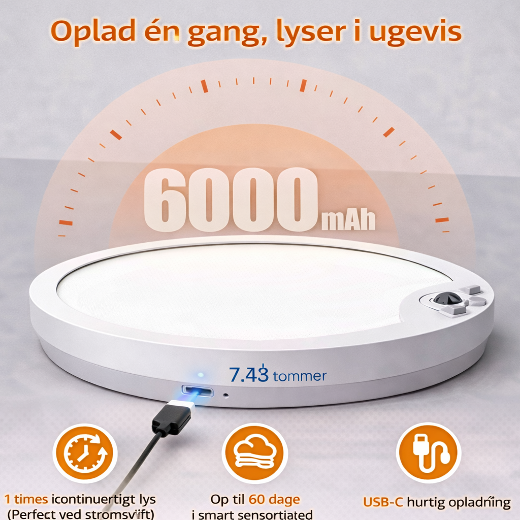NordLys™ Solarlampe – Tænd automatisk ved solnedgang – nul besvær