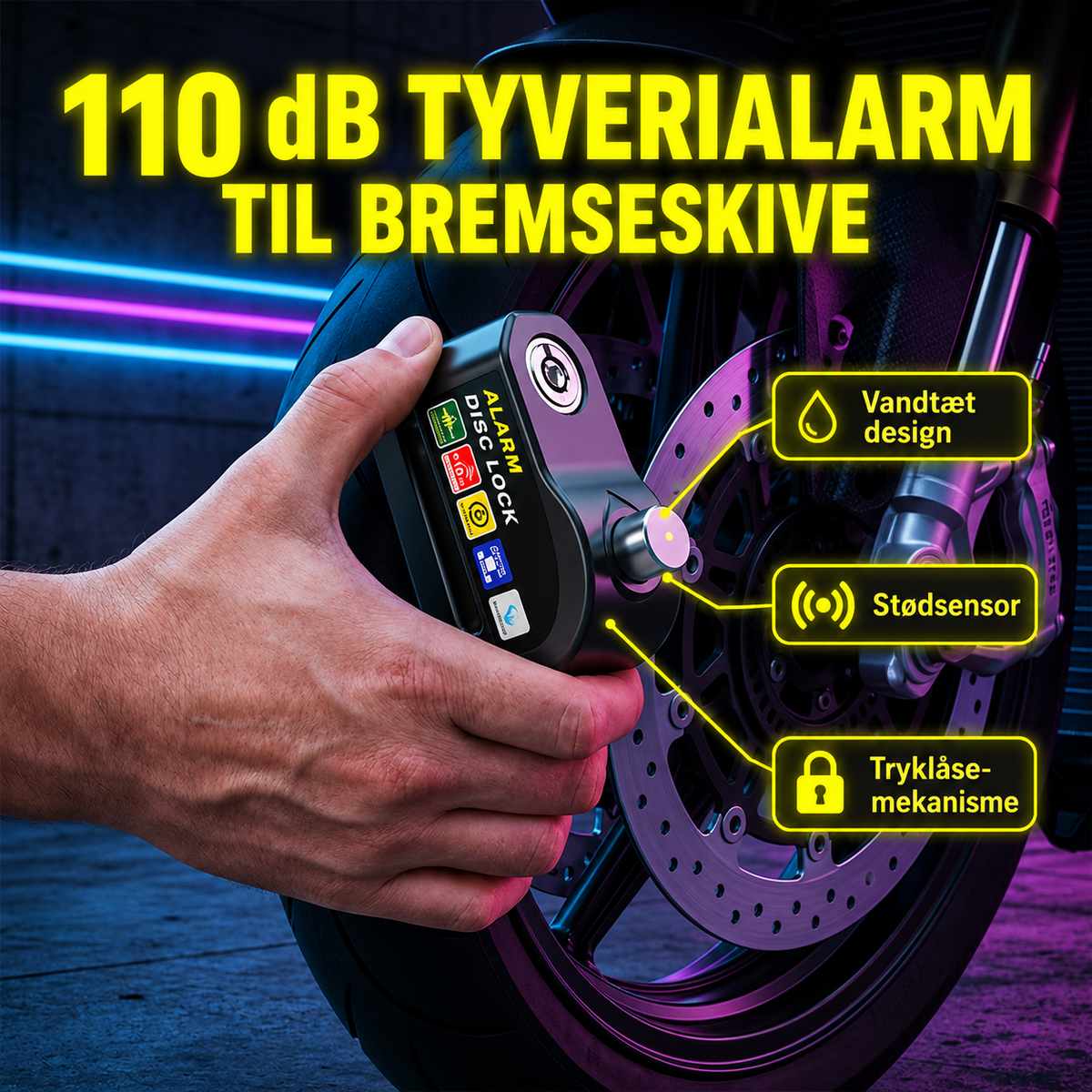 CykelLås™ – Ekstra sikkerhed til din cykel på farten