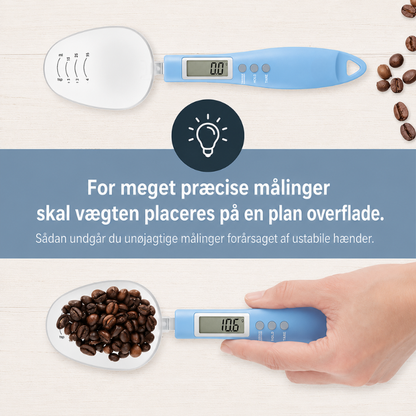 PræcisionsSke™ – Mål med præcision ned til 0,1 gram