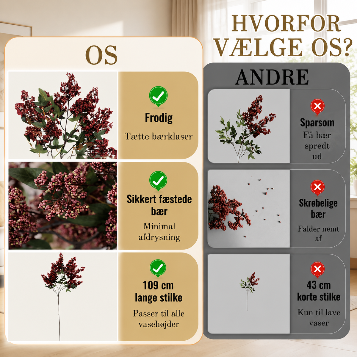 EvigGren™ – Naturtro efterårshygge, der holder år efter år