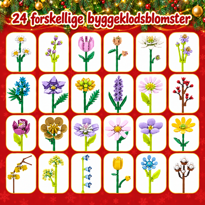 BlomsterJul™ – Byg en smuk buket med 24 magiske juleoverraskelser