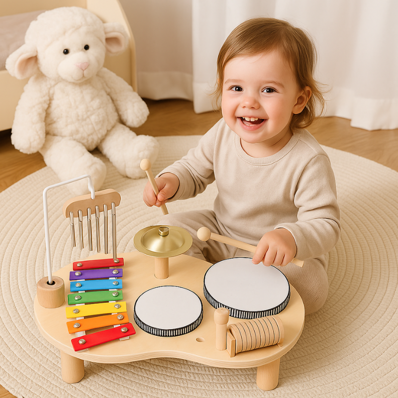 MusikMagi™ – Montessori-musikbord, der stimulerer barnets kreativitet og musikglæde