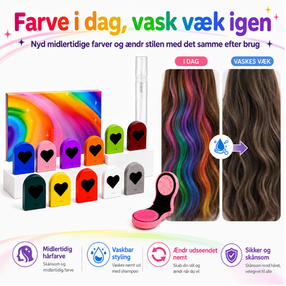 FarveHår™ – Skab dit eget farverige look på få minutter
