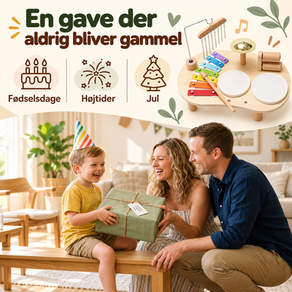 MusikMagi™ – Montessori-musikbord, der stimulerer barnets kreativitet og musikglæde