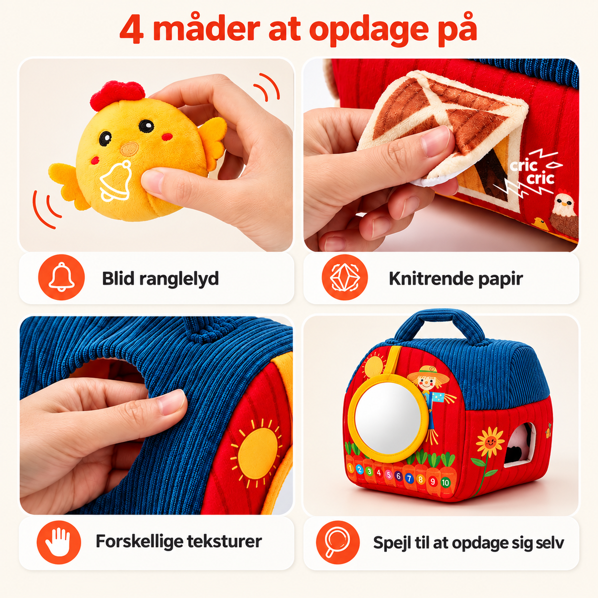 BondeVenner™ – En blød bondegård fyldt med søde plysdyr
