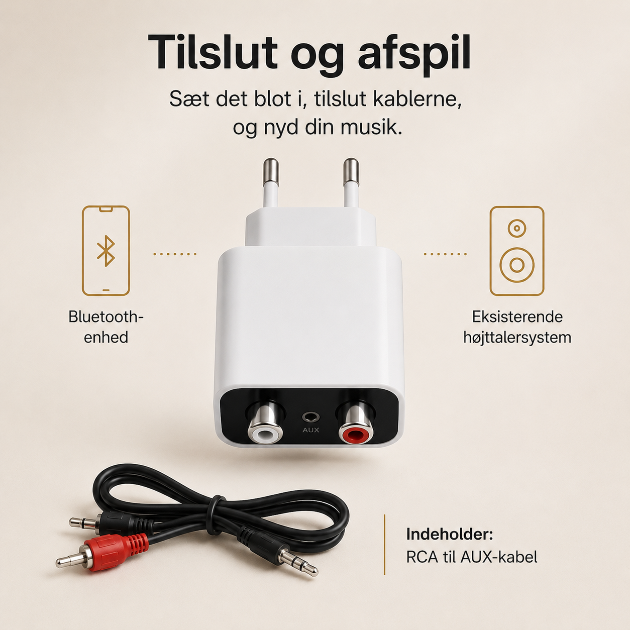 LydLink™ – Gør dit gamle anlæg trådløst på sekunder