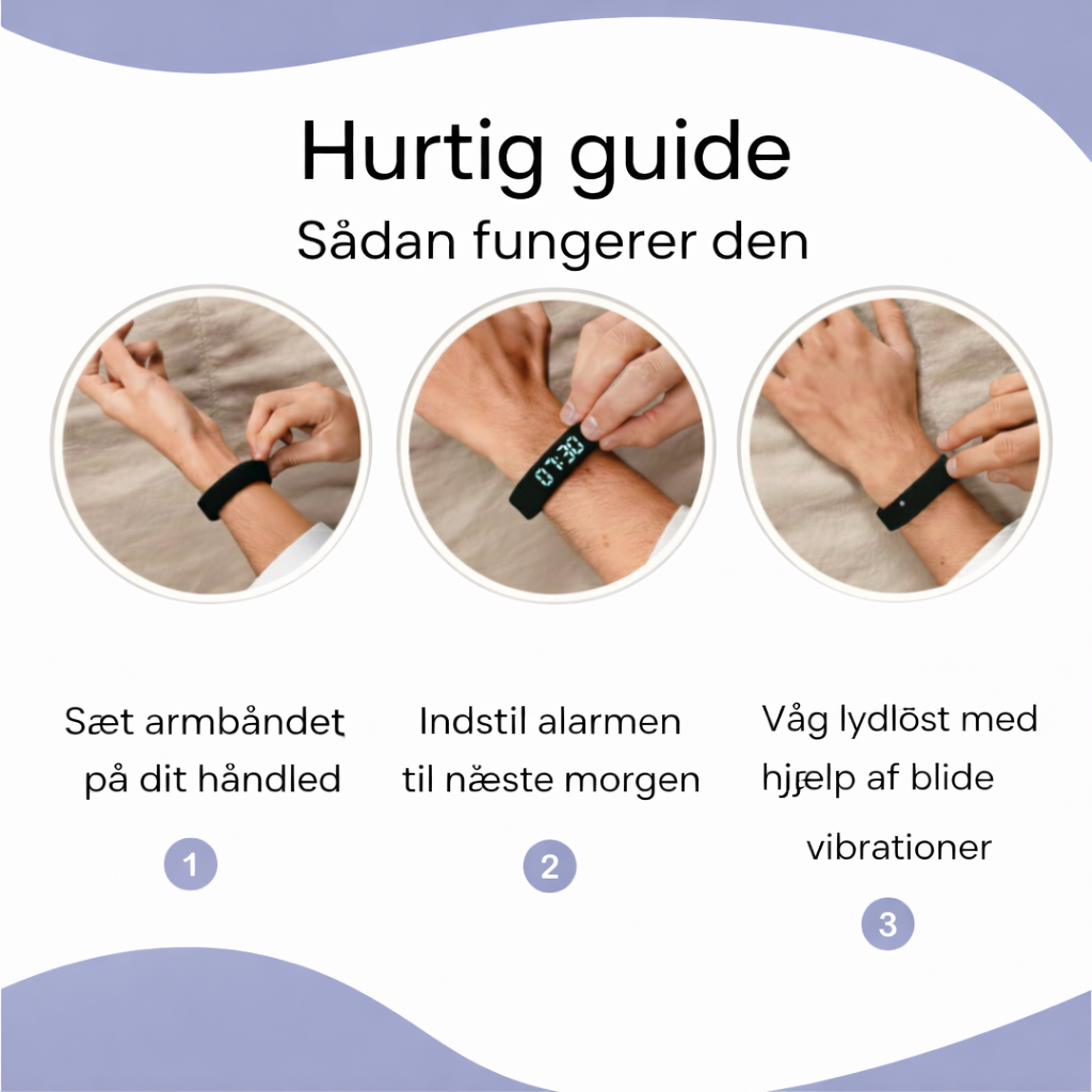 VågenPulse™ – Smart armbånd med pulsmåling & intelligent vækning