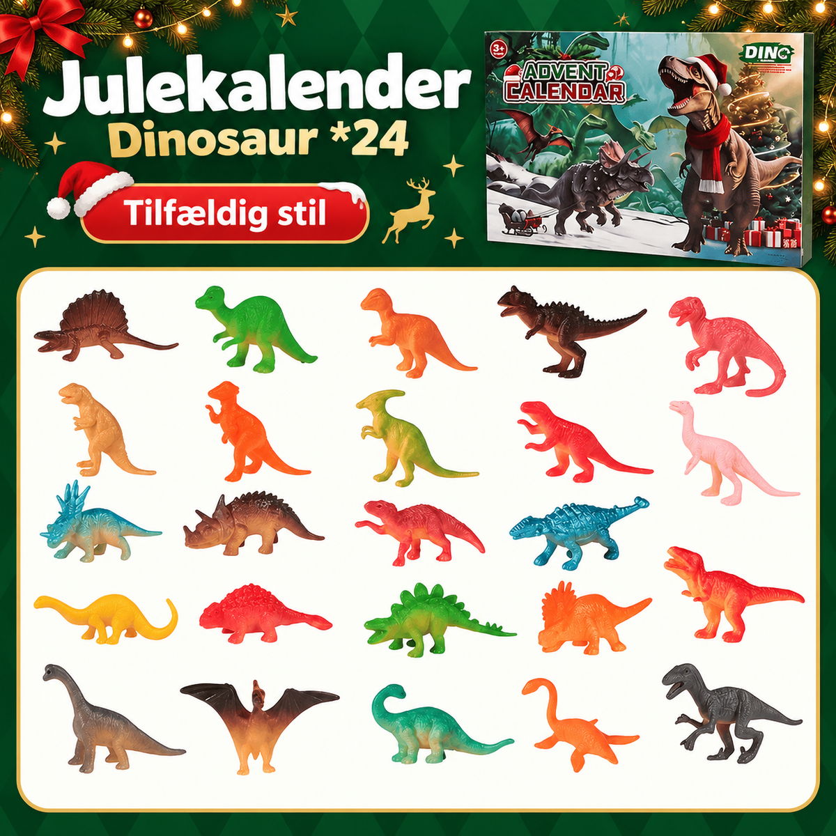DinoJul™ – 24 dinosaur-overraskelser frem mod jul