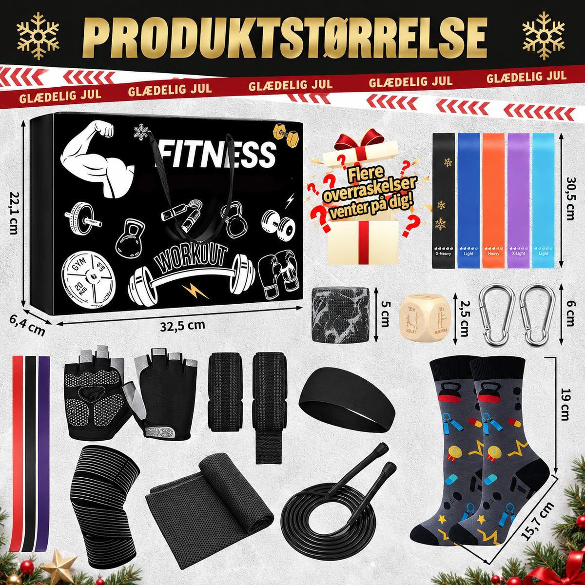 TræningsJul™ – 24 aktive overraskelser frem mod jul