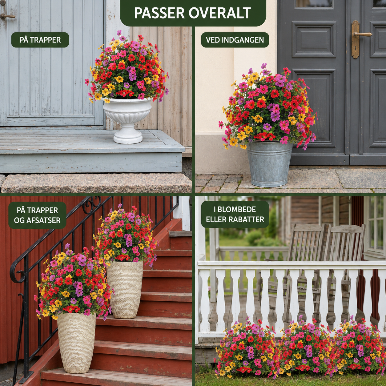 BlomsterGlæde™ – Farverig blomsterpragt året rundt