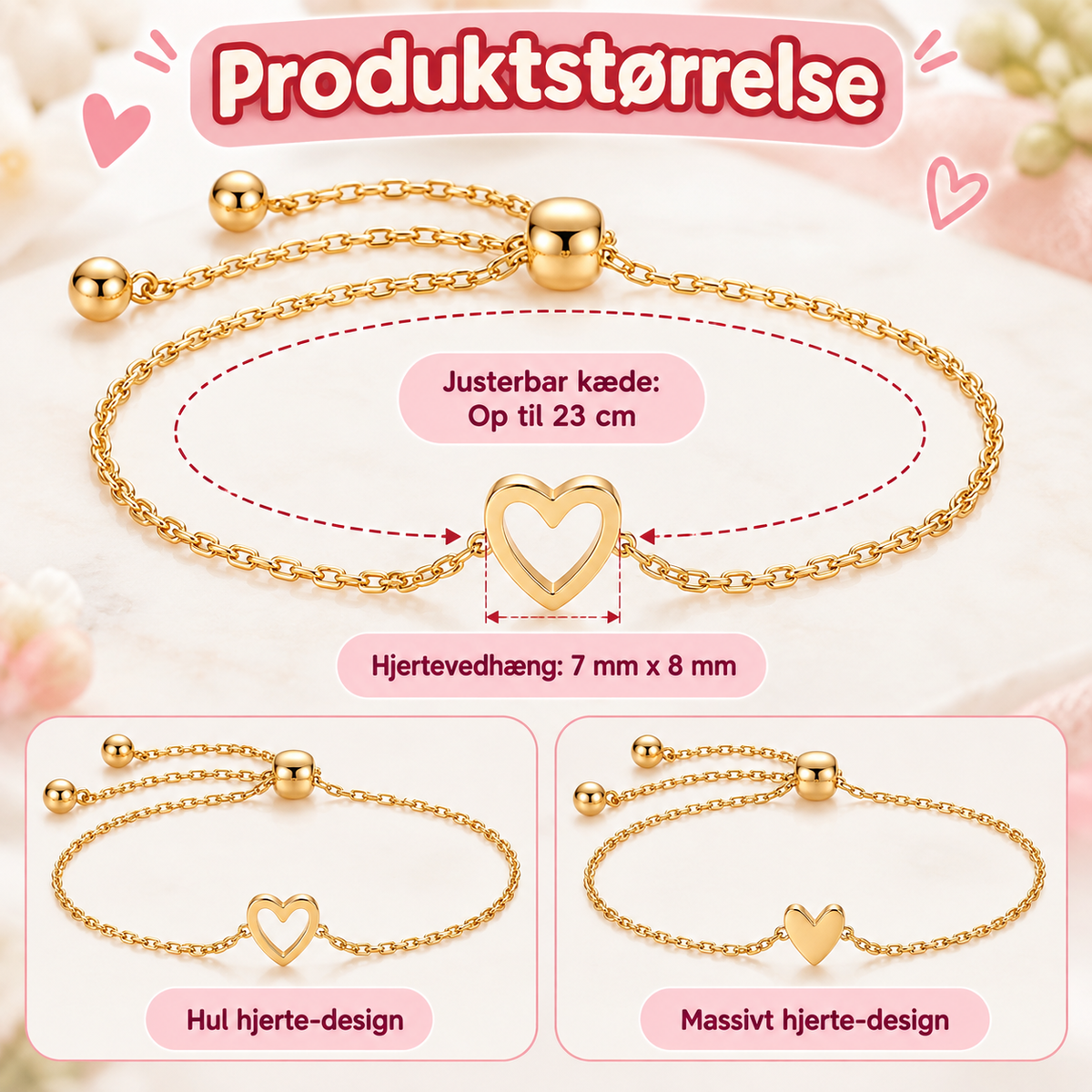 HjerteBånd™ – To matchende armbånd, ét særligt bånd
