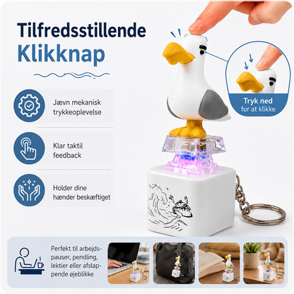 SkrigeFugl™ – Ét tryk, og kontoret vågner