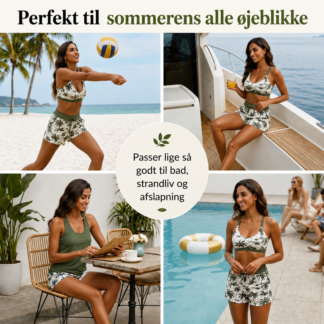 Soleia™ Active Tankini – Smuk dækning, fri bevægelse og komfort hele dagen "