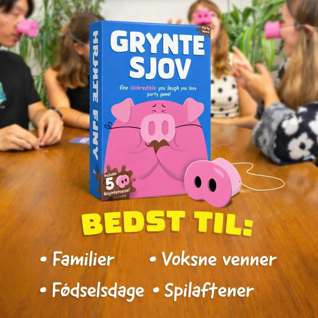 GrineStop™ - Det sjoveste spil hvor grin er forbudt