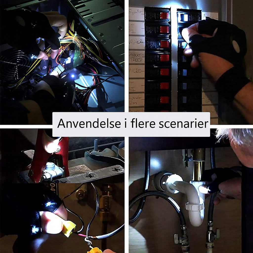 FingerLys™ -Lys præcis dér, hvor du har brug for det.