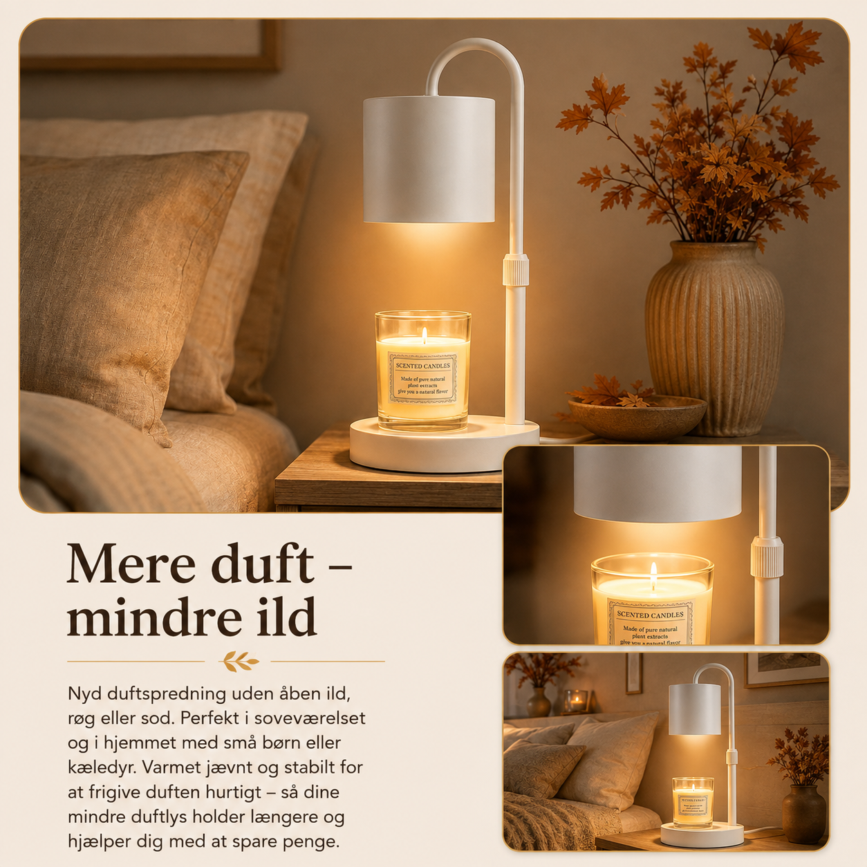 DuftGlød™ – Nyd duften og hyggen uden åben ild