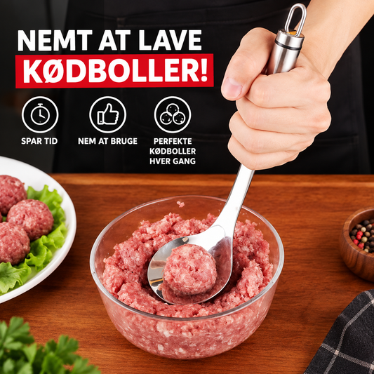 KødKlar™ | Perfekte kødboller på få sekunder