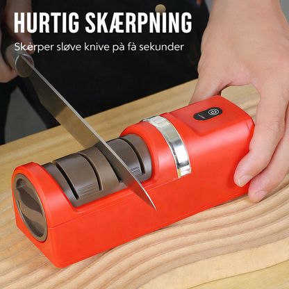 KnivPro™ – Elektrisk Knivsliber til Perfekt Skarphed
