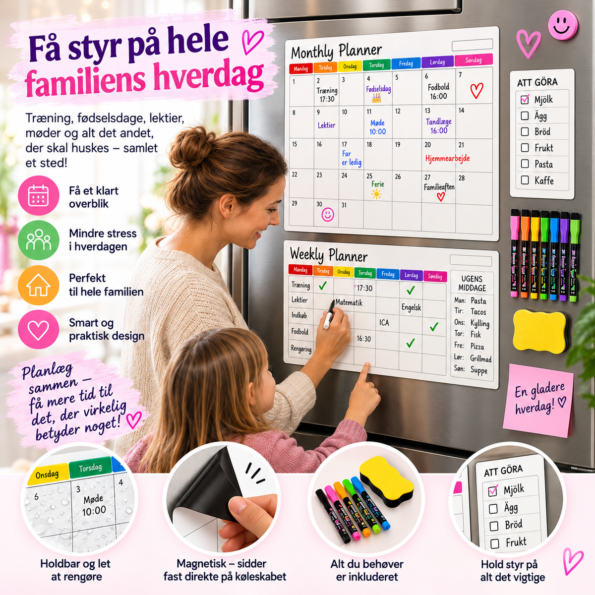 FamiliePlan™ | Få styr på hele familiens hverdag