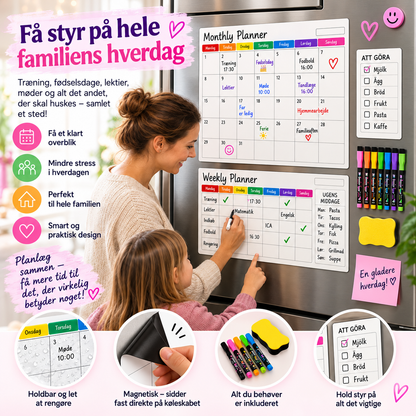 FamiliePlan™ | Få styr på hele familiens hverdag