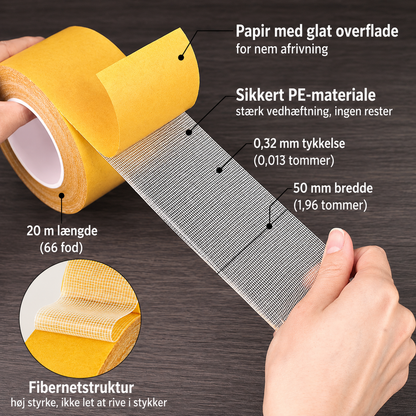 GripTape™ – Fastgør løse tæpper uden lim eller søm