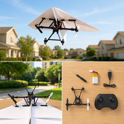 PapirPilot™ – Fra papirfly til fjernstyret fly