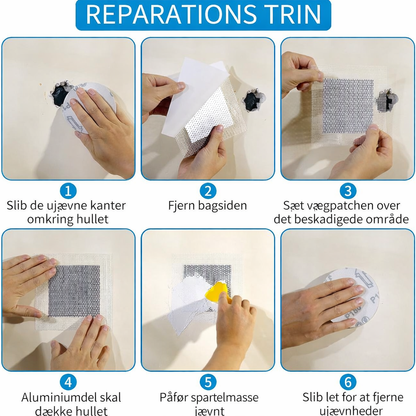 VægFix™ – Hurtig Reparation af Huller i Væggen