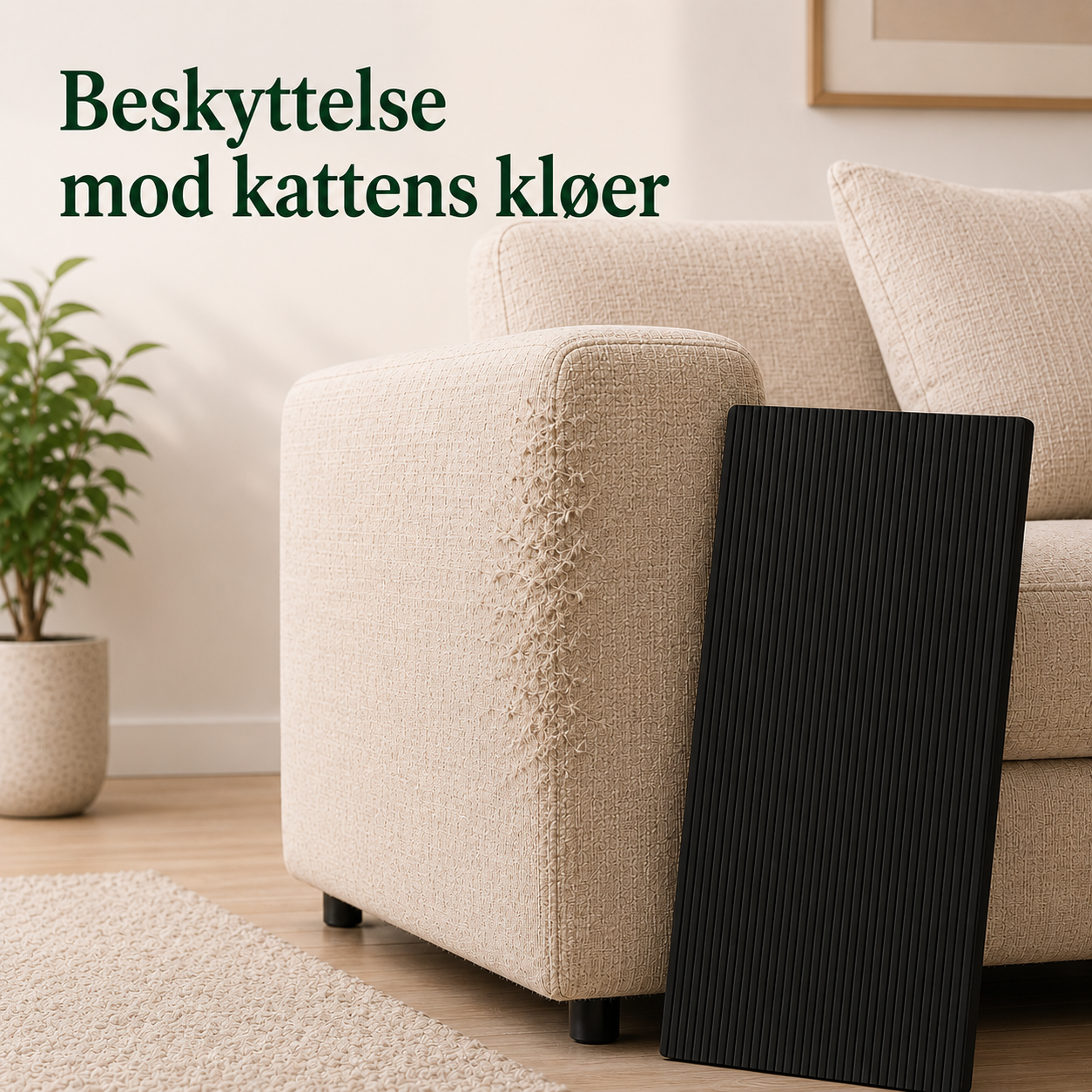 KradsKlar™ – Slip kradsemærker på sofaen