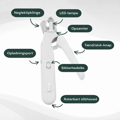 PoteKlip™ - Skånsom negleklipning – tryg og stressfri for dit kæledyr 🐾✂️