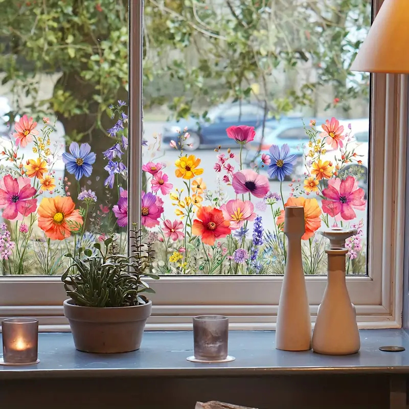 Blomsterglimt™ – Forvandl dine vinduer til et blomstrende sommerunivers 🌸