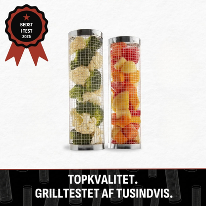 GrillKurv™ 360 – Perfekt grillning uden mad, der falder gennem risten
