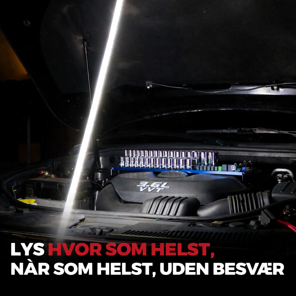 FlexLys™ – Bøjelig LED Arbejdslampe